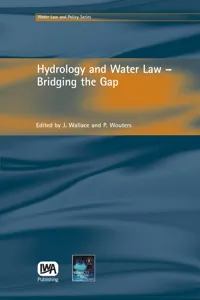 Hydrology and Water Law - Bridging the Gap_cover