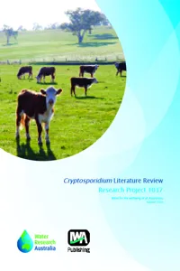 Cryptosporidium Literature Review_cover