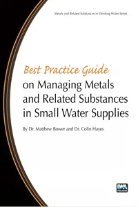 Best Practice Guide on the Management of Metals in Small Water Supplies_cover