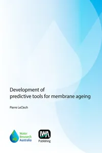 Development of Predictive Tools for Membrane Ageing_cover