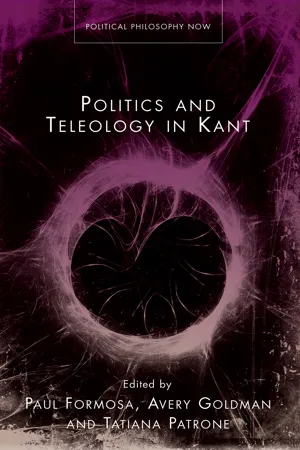 Politics and Teleology in Kant