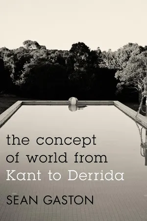 The Concept of World from Kant to Derrida