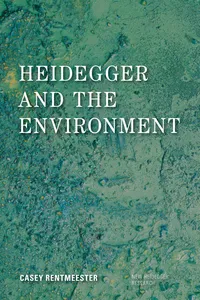 Heidegger and the Environment_cover