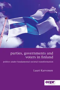 Parties, Governments and Voters in Finland_cover