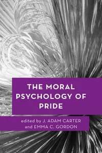 The Moral Psychology of Pride_cover