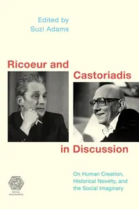 Ricoeur and Castoriadis in Discussion_cover