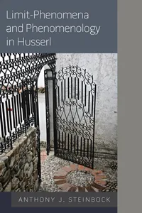 Limit-Phenomena and Phenomenology in Husserl_cover