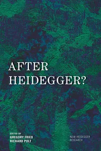 After Heidegger?_cover