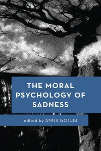 The Moral Psychology of Sadness_cover