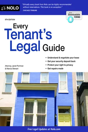 Every Tenant's Legal Guide