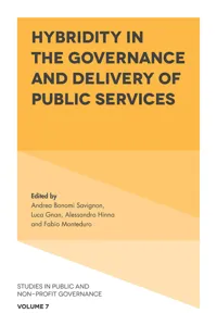 Hybridity in the Governance and Delivery of Public Services_cover