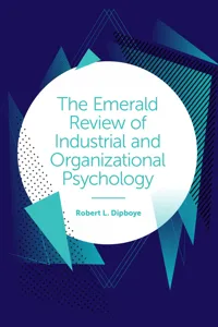 The Emerald Review of Industrial and Organizational Psychology_cover