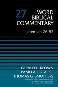 Jeremiah 26-52, Volume 27_cover