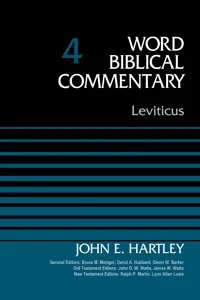 Leviticus, Volume 4_cover