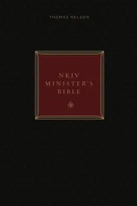 NKJV, Minister's Bible, Red Letter_cover