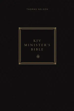 KJV, Minister's Bible