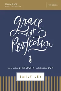 Grace, Not Perfection Bible Study Guide_cover