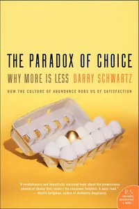 The Paradox of Choice_cover
