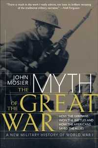 The Myth of the Great War_cover