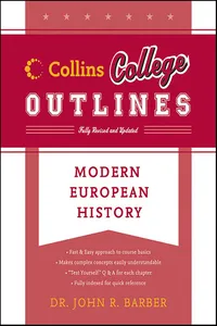 Modern European History_cover
