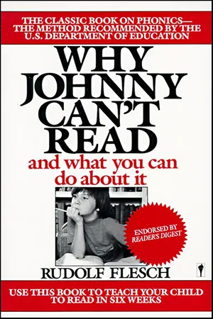 Why Johnny Can't Read