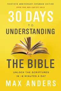 30 Days to Understanding the Bible, 30th Anniversary_cover