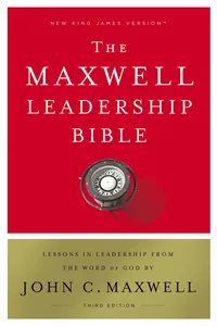 NKJV, Maxwell Leadership Bible, Third Edition_cover