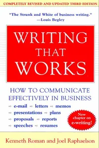 Writing That Works, 3rd Edition_cover