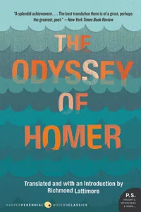 The Odyssey of Homer_cover