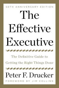 The Effective Executive_cover