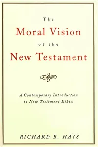 The Moral Vision of the New Testament_cover