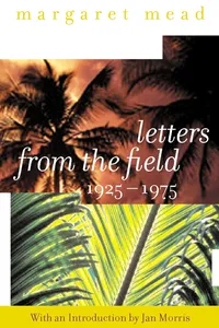 Letters from the Field, 1925-1975_cover