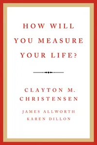 How Will You Measure Your Life?_cover