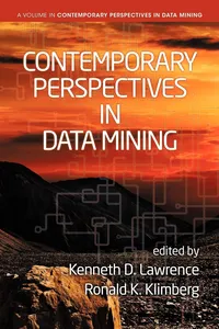 Contemporary Perspectives in Data Mining_cover