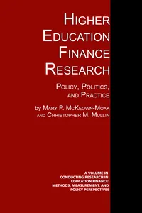 Higher Education Finance Research_cover