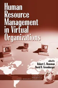 Human Resource Management in Virtual Organizations_cover
