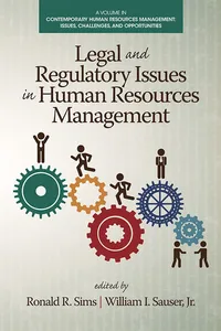 Legal and Regulatory Issues in Human Resources Management_cover