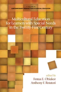 Multicultural Education for Learners with Special Needs in the Twenty-First Century_cover