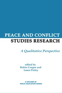 Peace and Conflict Studies Research_cover