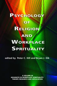Psychology of Religion and Workplace Spirituality_cover