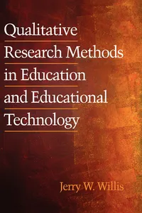 Qualitative Research Methods in Education and Educational Technology_cover