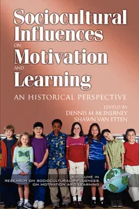 Research on Sociocultural Influences on Motivation and Learning - 2nd Volume_cover