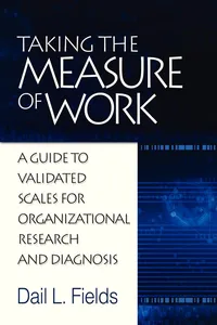 Taking the Measure of Work_cover