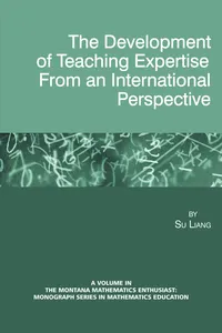 The Development of Teaching Expertise from an International Perspective_cover