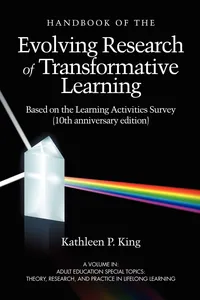 The Handbook of the Evolving Research of Transformative Learning Based on the Learning Activities Survey_cover