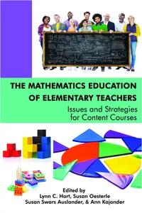 The Mathematics Education of Elementary Teachers_cover