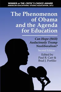 The Phenomenon of Obama and the Agenda for Education_cover
