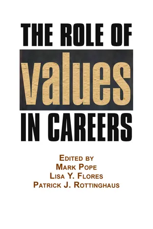 The Role of Values in Careers