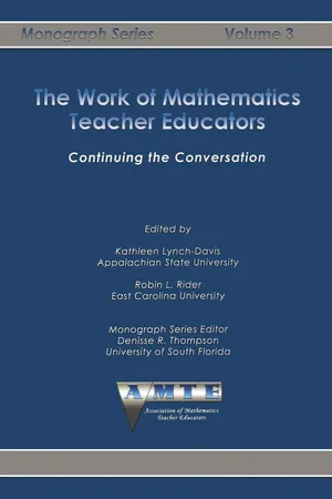 [PDF] The Work of Mathematics Teacher Educators by Kathleen Lynch-Davis ...