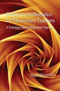 Topics in Mathematics for Elementary Teachers_cover